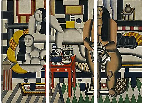 Модульная картина - Three Women. (Три женщины) Фернан Леже Модульная картина - Three Women. (Три женщины) Фернан Леже