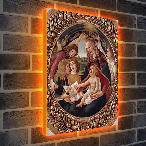 Лайтбокс световая панель - Madonna with Christ Child. Сандро Боттичелли Лайтбокс световая панель - Madonna with Christ Child. Сандро Боттичелли