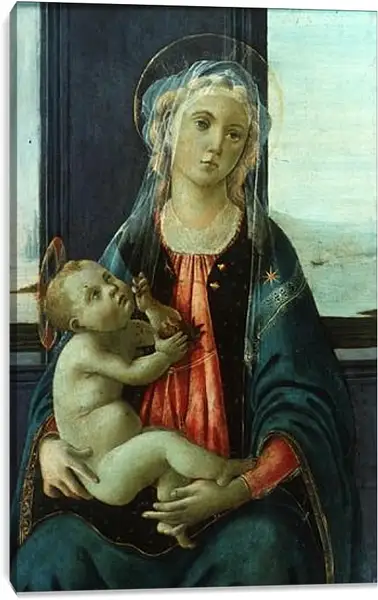 Постер на подрамнике - Madonna (7) Сандро Боттичелли Постер на подрамнике - Madonna (7) Сандро Боттичелли