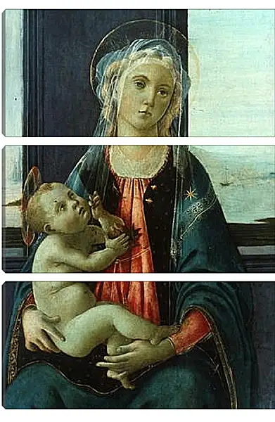 Модульная картина - Madonna (7) Сандро Боттичелли Модульная картина - Madonna (7) Сандро Боттичелли