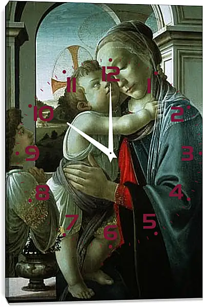 Часы картина - Madonna (5) Сандро Боттичелли Часы картина - Madonna (5) Сандро Боттичелли