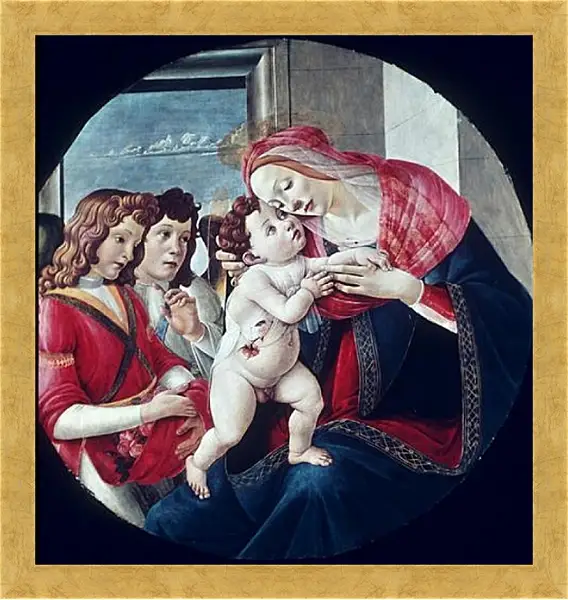 Картина в раме - Madonna (4) Сандро Боттичелли Картина в раме - Madonna (4) Сандро Боттичелли