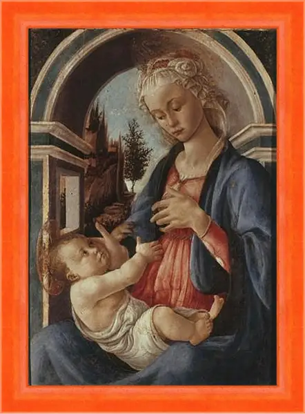Картина в раме - Madonna (3) Сандро Боттичелли Картина в раме - Madonna (3) Сандро Боттичелли