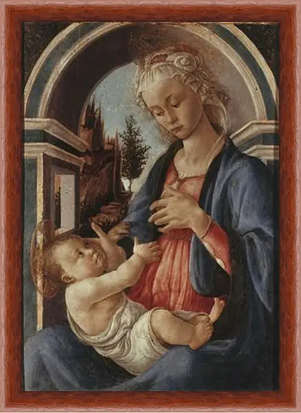 Картина в раме - Madonna (3) Сандро Боттичелли Картина в раме - Madonna (3) Сандро Боттичелли