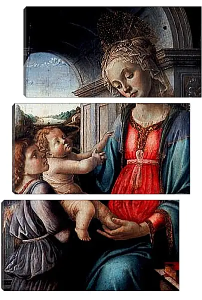 Модульная картина - Madonna (2) Сандро Боттичелли Модульная картина - Madonna (2) Сандро Боттичелли