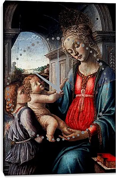 Часы картина - Madonna (2) Сандро Боттичелли Часы картина - Madonna (2) Сандро Боттичелли