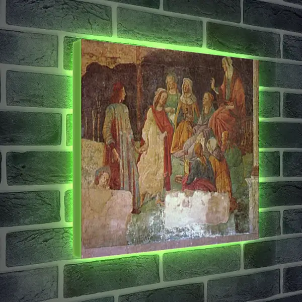 Лайтбокс световая панель - Lorenzo Tornabuoni before Allegorien sieve free arts (fragment) Сандро Боттичелли Лайтбокс световая панель - Lorenzo Tornabuoni before Allegorien sieve free arts (fragment) Сандро Боттичелли