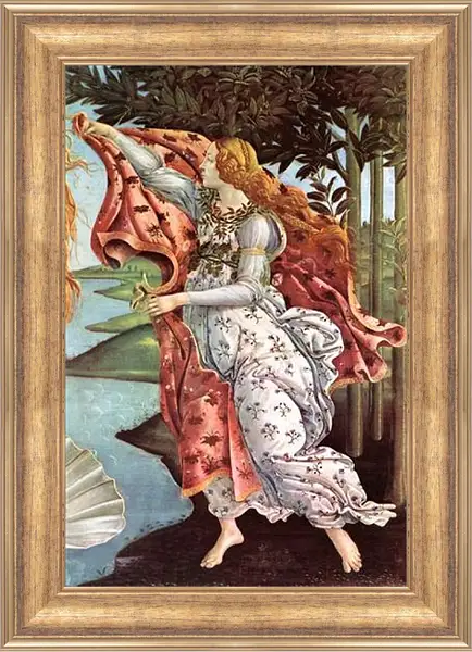 Картина в раме - Birth of the Venus (detail 4) Сандро Боттичелли Картина в раме - Birth of the Venus (detail 4) Сандро Боттичелли