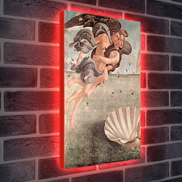 Лайтбокс световая панель - Birth of the Venus (detail 3) Сандро Боттичелли Лайтбокс световая панель - Birth of the Venus (detail 3) Сандро Боттичелли
