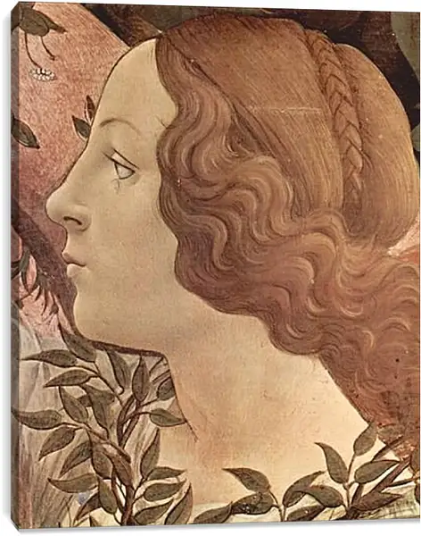 Постер на подрамнике - Birth of the Venus (detail 2) Сандро Боттичелли Постер на подрамнике - Birth of the Venus (detail 2) Сандро Боттичелли