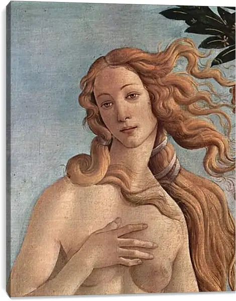 Постер на подрамнике - Birth of the Venus (detail) Сандро Боттичелли Постер на подрамнике - Birth of the Venus (detail) Сандро Боттичелли