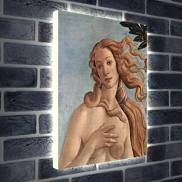 Лайтбокс световая панель - Birth of the Venus (detail) Сандро Боттичелли Лайтбокс световая панель - Birth of the Venus (detail) Сандро Боттичелли