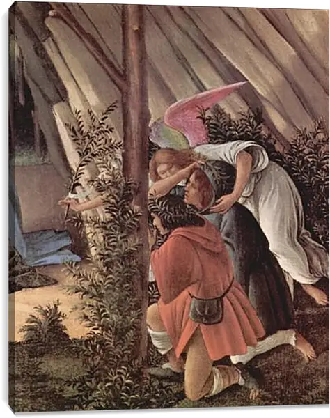 Постер на подрамнике - Birth Christi Mysti birth (detail2) Сандро Боттичелли Постер на подрамнике - Birth Christi Mysti birth (detail2) Сандро Боттичелли