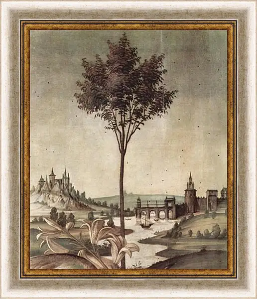 Картина в раме - Annunciation (detail) Сандро Боттичелли Картина в раме - Annunciation (detail) Сандро Боттичелли