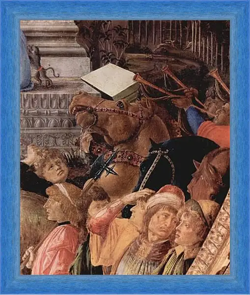 Картина в раме - Adoration of the kings (detail3) Сандро Боттичелли Картина в раме - Adoration of the kings (detail3) Сандро Боттичелли
