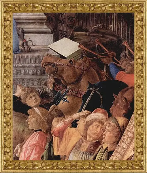 Картина в раме - Adoration of the kings (detail3) Сандро Боттичелли Картина в раме - Adoration of the kings (detail3) Сандро Боттичелли