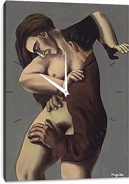 Часы картина - Гигантские дни. Рене Магритт Часы картина - Гигантские дни. Рене Магритт