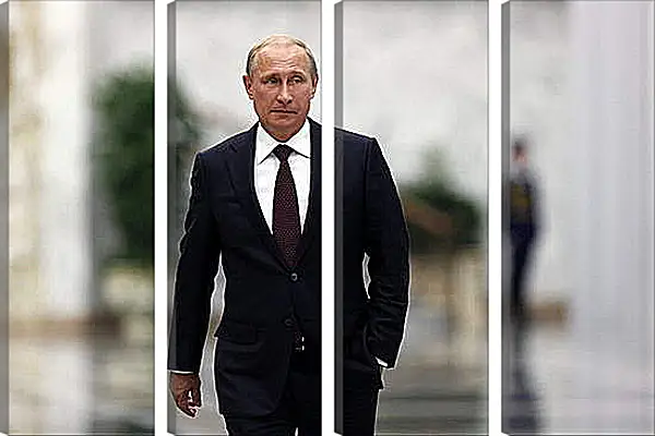 Модульная картина - Владимир Владимирович Путин Модульная картина - Владимир Владимирович Путин