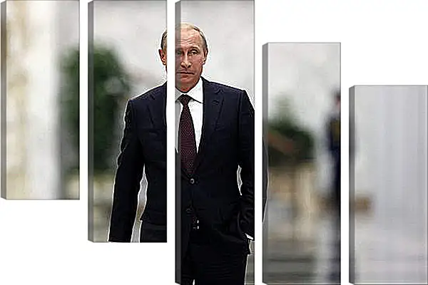 Модульная картина - Владимир Владимирович Путин Модульная картина - Владимир Владимирович Путин