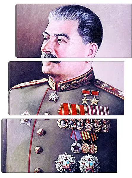 Модульная картина - Сталин Модульная картина - Сталин
