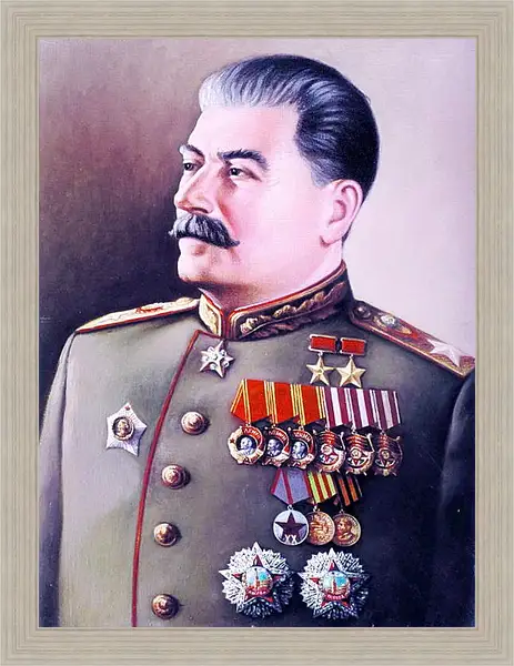Картина в раме - Иосиф Виссарионович Сталин Картина в раме - Иосиф Виссарионович Сталин