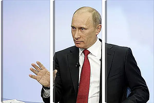 Модульная картина - Путин Модульная картина - Путин
