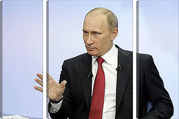 Модульная картина - Владимир Владимирович Путин Модульная картина - Владимир Владимирович Путин