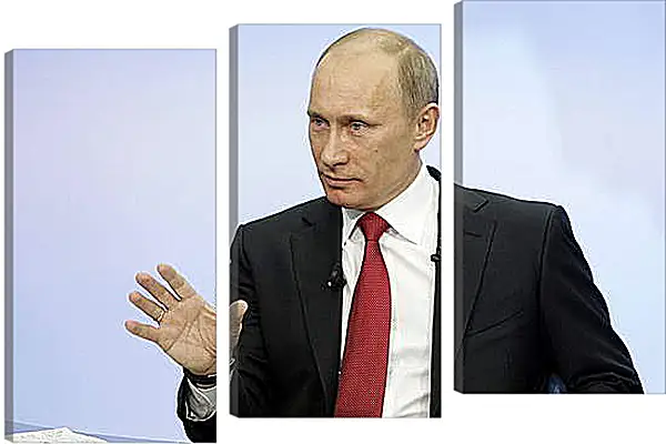 Модульная картина - Путин Модульная картина - Путин