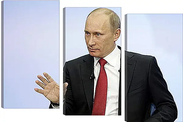 Модульная картина - Владимир Владимирович Путин Модульная картина - Владимир Владимирович Путин