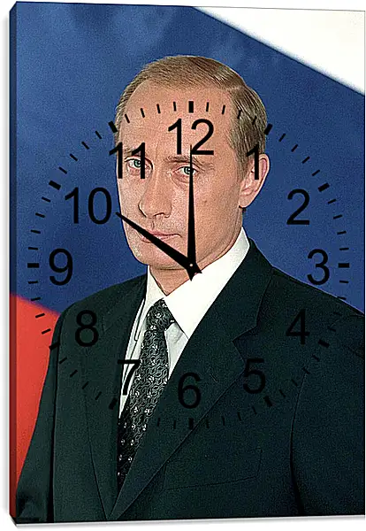 Часы картина - Путин Часы картина - Путин