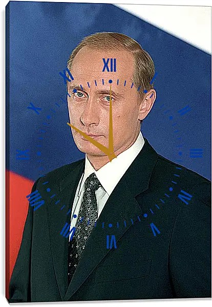 Часы картина - Путин Часы картина - Путин