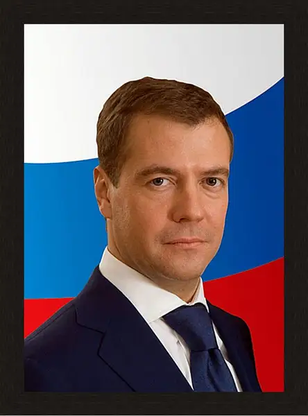 Картина в раме - Дмитрий Анатольевич Медведев Картина в раме - Дмитрий Анатольевич Медведев