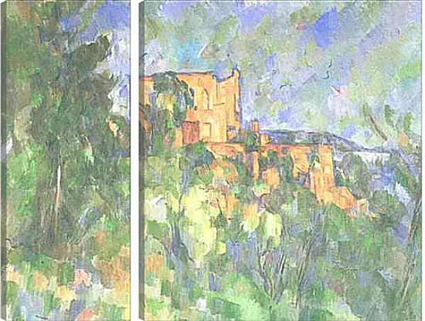 Модульная картина - Chateau Noir (vers). Поль Сезанн Модульная картина - Chateau Noir (vers). Поль Сезанн