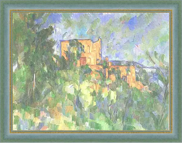 Картина в раме - Chateau Noir (vers). Поль Сезанн Картина в раме - Chateau Noir (vers). Поль Сезанн