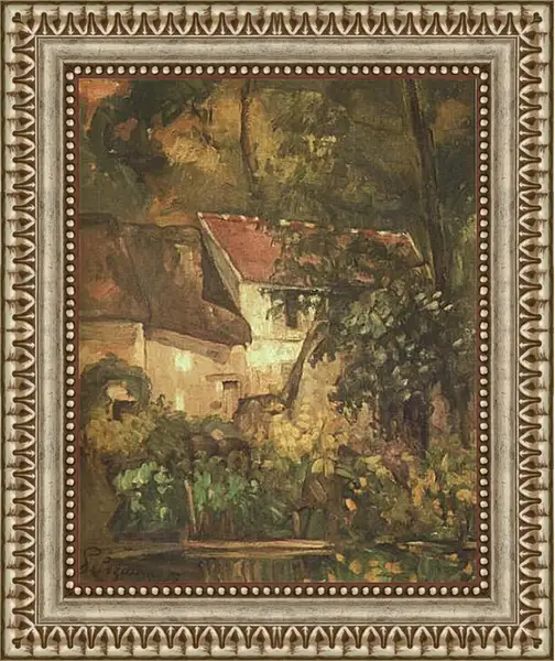 Картина в раме - Maison du Pere Lacroix. Поль Сезанн Картина в раме - Maison du Pere Lacroix. Поль Сезанн