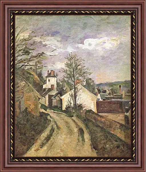 Картина в раме - La Maison du Docteur Gachet a Auvers. Поль Сезанн Картина в раме - La Maison du Docteur Gachet a Auvers. Поль Сезанн
