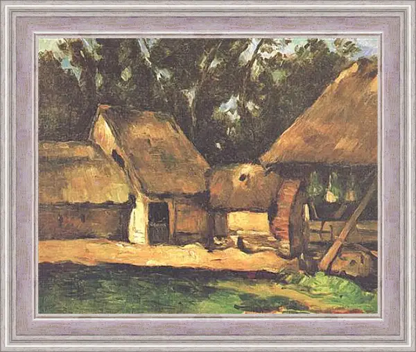 Картина в раме - Le Moulin a Huile. Поль Сезанн Картина в раме - Le Moulin a Huile. Поль Сезанн