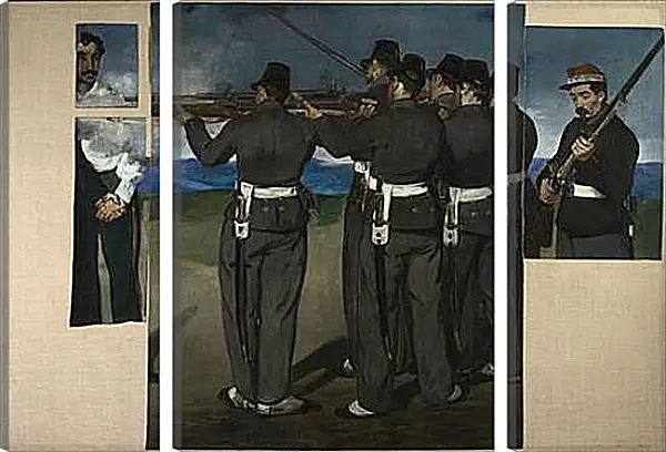 Модульная картина - The Execution of Maximilian. Эдуард Мане Модульная картина - The Execution of Maximilian. Эдуард Мане