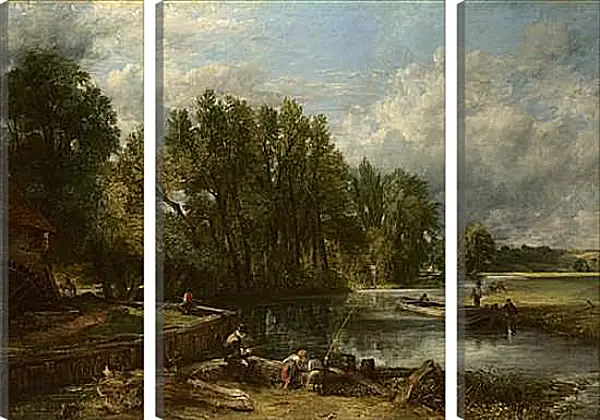 Модульная картина - Stratford Mill. Джон Констебл Модульная картина - Stratford Mill. Джон Констебл