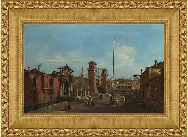 Картина в раме - The Arsenal. Франческо Гварди Картина в раме - The Arsenal. Франческо Гварди