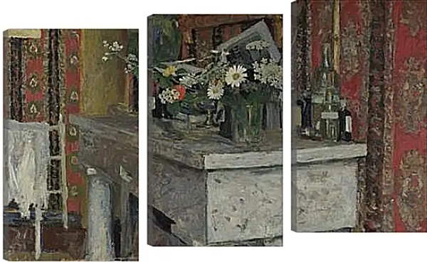 Модульная картина - The Mantelpiece (La Cheminee) Эдуар Вюйар Модульная картина - The Mantelpiece (La Cheminee) Эдуар Вюйар