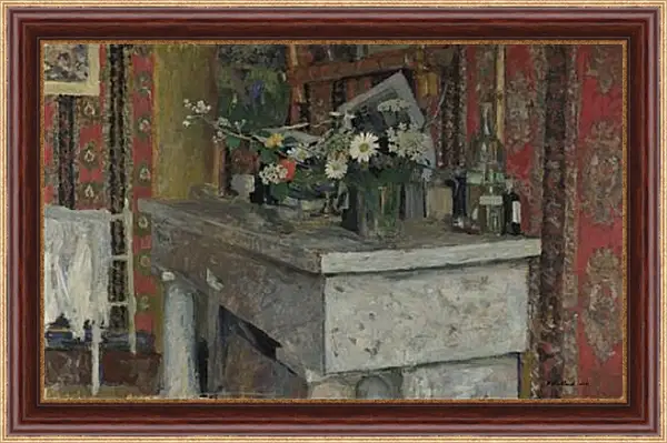 Картина в раме - The Mantelpiece (La Cheminee) Эдуар Вюйар Картина в раме - The Mantelpiece (La Cheminee) Эдуар Вюйар