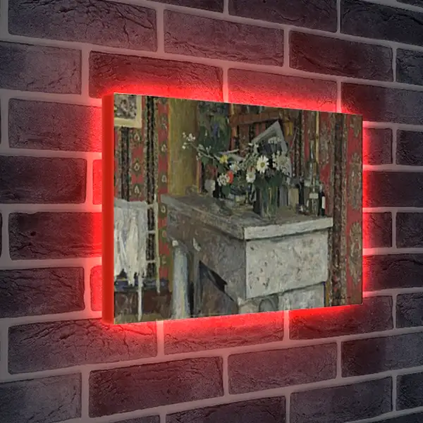 Лайтбокс световая панель - The Mantelpiece (La Cheminee) Эдуар Вюйар Лайтбокс световая панель - The Mantelpiece (La Cheminee) Эдуар Вюйар