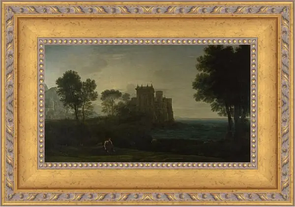 Картина в раме - The Enchanted Castle. Лоррен Клод Картина в раме - The Enchanted Castle. Лоррен Клод