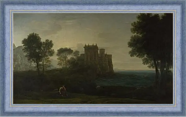 Картина в раме - The Enchanted Castle. Лоррен Клод Картина в раме - The Enchanted Castle. Лоррен Клод