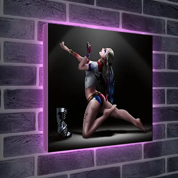 Лайтбокс световая панель - Харли Квинн (Harley Quinn) Лайтбокс световая панель - Харли Квинн (Harley Quinn)