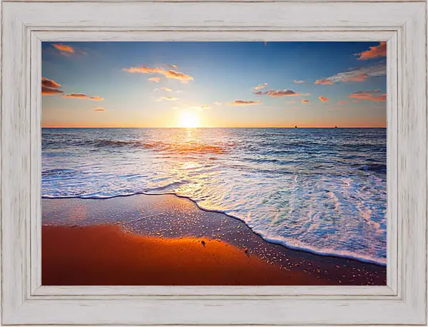 Картина в раме - Море, пляж,закат Картина в раме - Море, пляж,закат