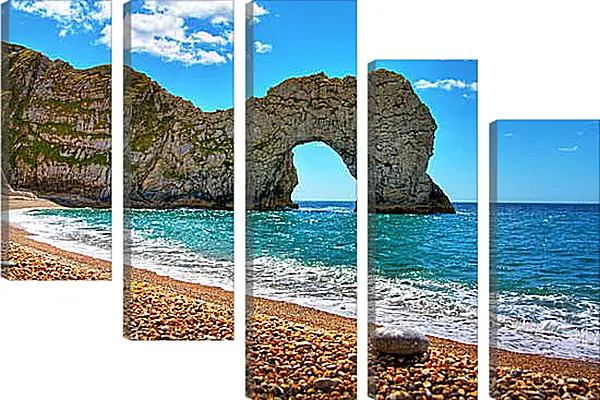 Модульная картина - Скалы, море Модульная картина - Скалы, море