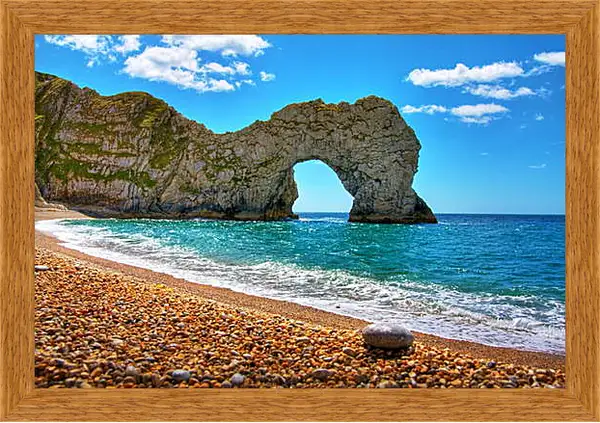 Картина в раме - Скалы, море Картина в раме - Скалы, море