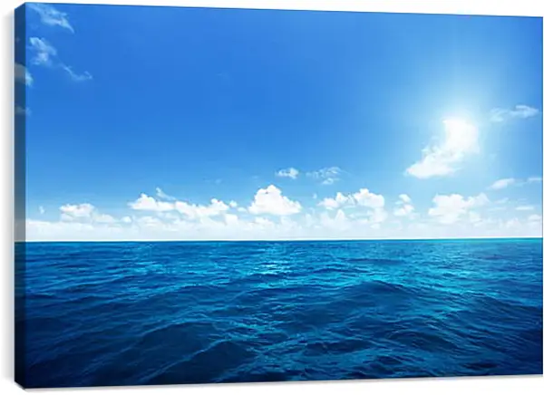 Постер на подрамнике - Море, солнце Постер на подрамнике - Море, солнце